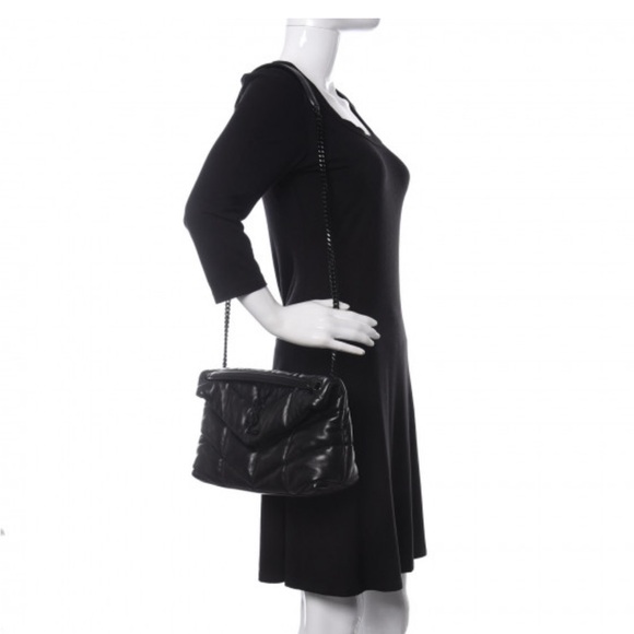 Saint Laurent lambskin small loulou puffer - Picture 4 of 13